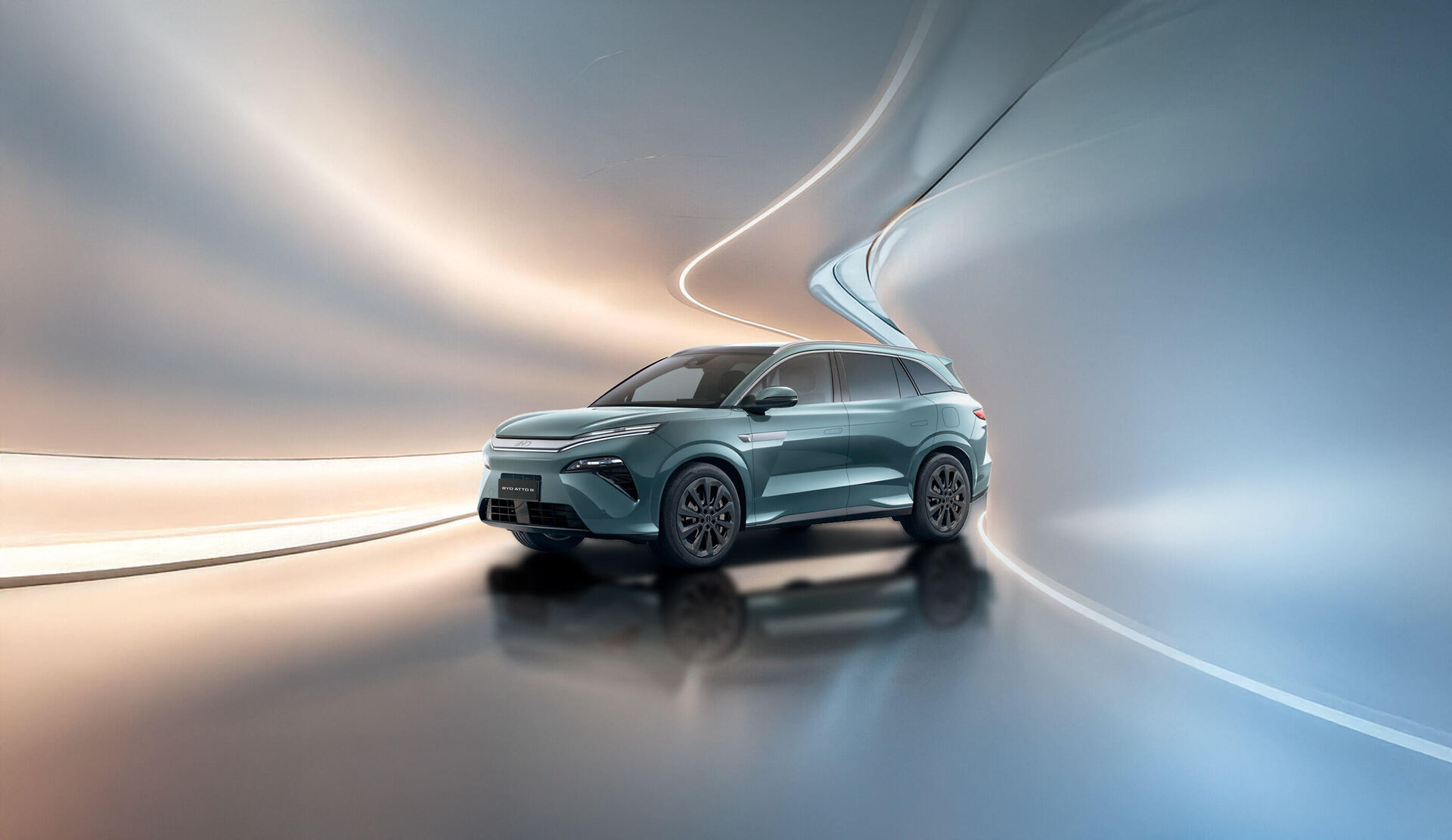BYD Atto 8 · SUV eléctrico · BYD Automundo Atizapán