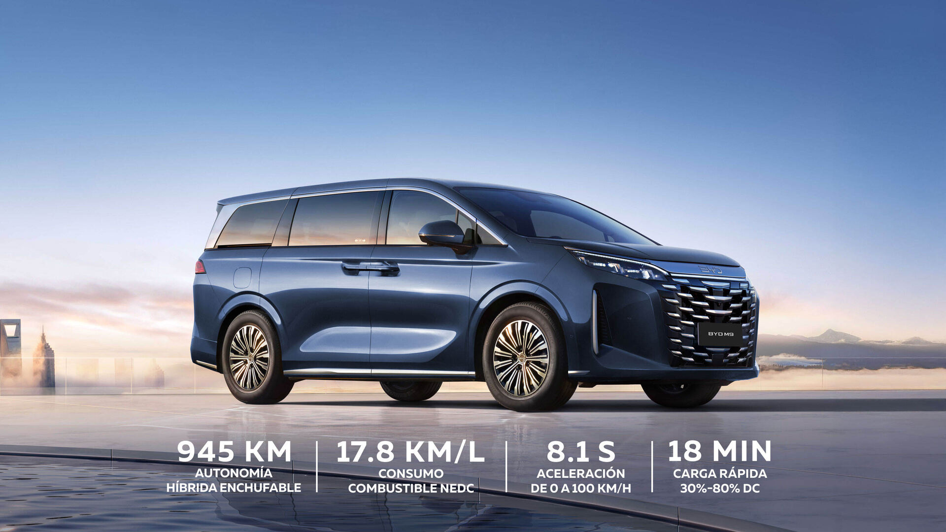 BYD M9 · SUV / Minivan PHEV · BYD Automundo Atizapán